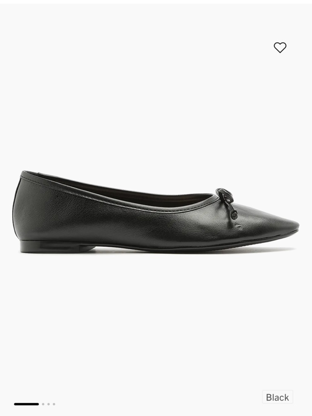 Schutz Arissa Leather Ballet Flats size 9